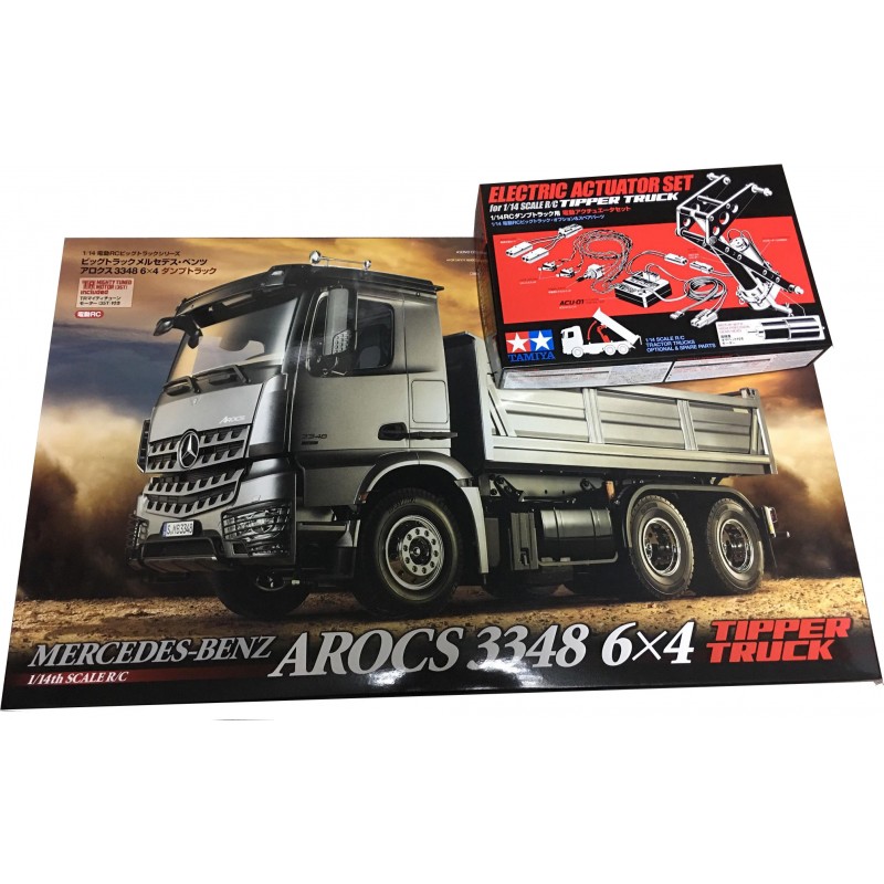 tamiya arocs 3348 tipper truck