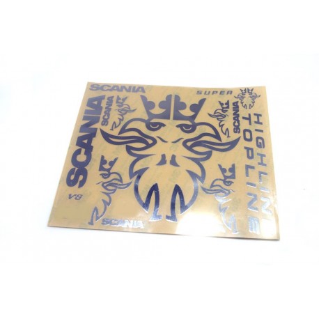 tamiya scania stickers