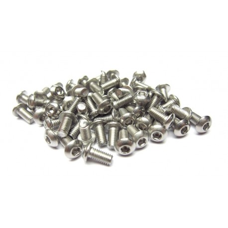 3x6mm  Stainless Steel Hex Socket Round Head Screws