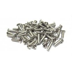 3x10mm  Stainless Steel Hex Socket Round Head Screws