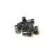 Reality M5 Lock Nut Set (2pc) Black 