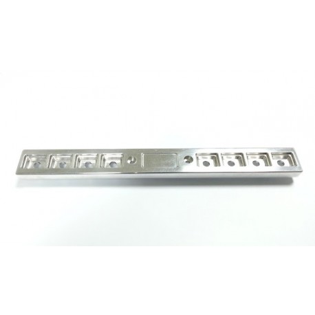 Alum. Rear Bumper 8 Light for 1/14 Tamiya King Hauler/Globe Liner