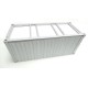 Alum. CNC 20 foot container for 1/14 Tamiya Trailer