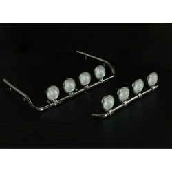 Plastic Chrome Light Bar for Tamiya 1/14 MAN