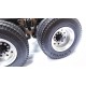 Alum. CNC 2 Axle Dolly Trailer for Tamiya 1/14 Truck