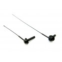 Reality Antenna for Tamiya 1/14 Mercedes-Benz Actros 1851 (2pcs)