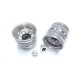 Alum. Truck Rear Wheels Chrone Center w/chrome nut (pair)