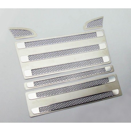 Aluminum grill vent trim for Tamiya Scania (ver. A)