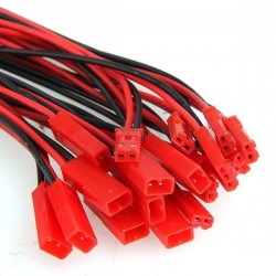JSP Connector Plug Cable (Male x 10 + Female x 10)