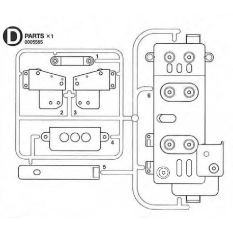 Tamiya Scania part D