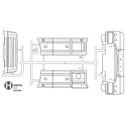 Tamiya Scania Part H for R620