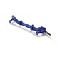 Alum. CNC Front Axle for Tamiya 1/14 Truck Blue