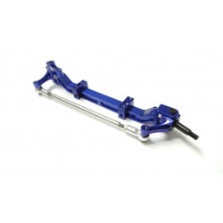 Alum. CNC Front Axle for Tamiya 1/14 Truck Blue