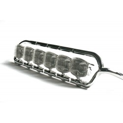 Plastic Chrome Light Bar for Tamiya 1/14 Mercedes-Benz Actros 1851 GIGASPACE