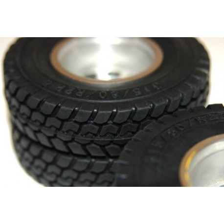 1.7" Commercial 1/14 Semi Truck Tires