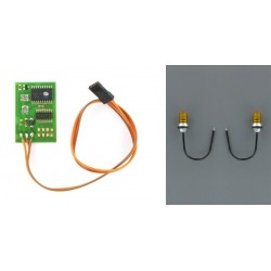 Allround light PCB Kit with 1-channel switch (4,8 - 6 Volt)