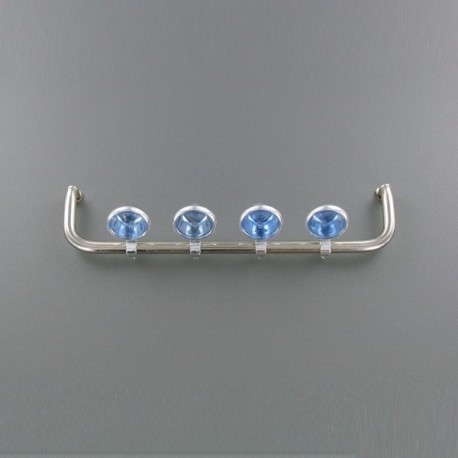 Scania top light holder with chromed lights Angel Eyes LED Set