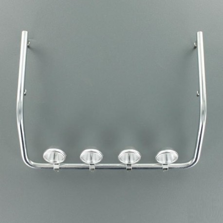 Mercedes Benz Actros 1851 top light holder with chromed lights Angel Eyes LED Set