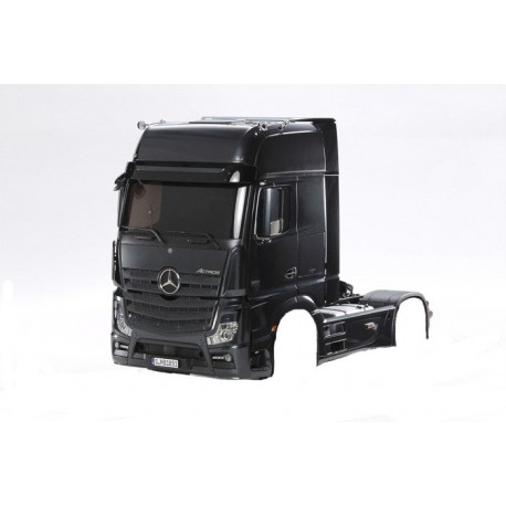 Tamiya Mercedes-Benz Actros 1851 GIGASPACE Black Edition (complete cab)