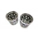 STT Truck Alum. Rear Wheels Chrome Mirror (pair)