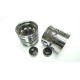 STT Truck Alum. Rear Wheels Chrome Mirror (pair)