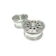 Semi Truck Alum. CNC Wide Front Wheels (pair) for 1/14 Tamiya Truck