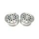 Semi Truck Alum. CNC Wide Front Wheels (pair) for 1/14 Tamiya Truck