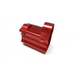 Alum. CNC Gearbox Housing for Tamiya 1/14 Truck Red