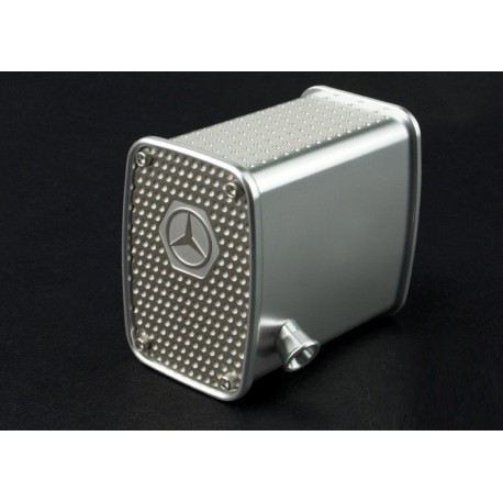Alum. CNC Muffler for Tamiya 1/14 Mercedes-Benz Actros Ver.C