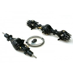 Ultimate 4x4 Axle w/ differential lock Set for Tamiya 1/14 Truck