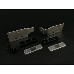 Taillights Housing & Steel Stay Set for Tamiya 1/14 Truck
