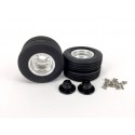 Spare Alum. Small Wheel & Tire Set for Alum. CNC Dolly Lowboy Trailer