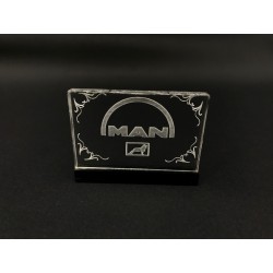 Interior Logo Board for Tamiya 1/14 MAN