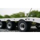 Alum. CNC Dolly Lowboy Trailer for Tamiya 1/14 Truck