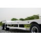 Alum. CNC Dolly Lowboy Trailer for Tamiya 1/14 Truck