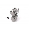 Stainless Steel Double Cylinder for Tamiya 1/14 Truck