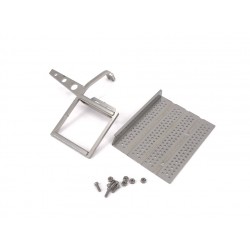 Stainless Steel Side Stair & Plate Kit for Tamiya 1/14 Mercedes-Benz Actros 3363