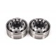 Stainless Steel Front Wheels for Tamiya 1/14 Truck