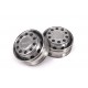 Stainless Steel MAN Front Wheels for Tamiya 1/14 Truck