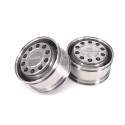 Stainless Steel MAN Front Wide Wheels for Tamiya 1/14 Truck