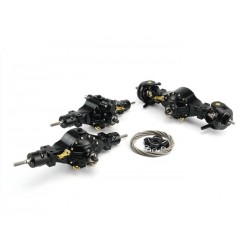 Ultimate V2 6x6 Axle w/ differential lock Set for Tamiya 1/14 Truck