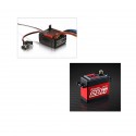 Super Bundle 2: HobbyWing Brushed 60A ESC + Power HD LF-20MG 20Kg Servo