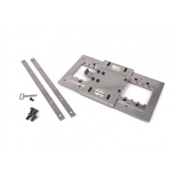 Stainless Steel Adjustable Fifth Wheel Plate for Tamiya 1/14 Truck
