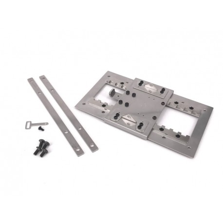 Stainless Steel Adjustable Fifth Wheel Plate for Tamiya 1/14 Truck