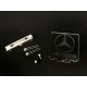 Interior Logo Board w/LED for Tamiya 1/14 Mercedes-Benz Red