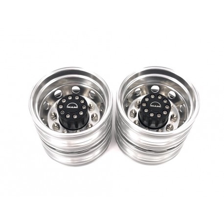 LH Truck Alum. Rear Wheels MAN (pair)