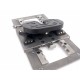 Stainless Steel Oscillating Fifth Wheel w/Adjustable Plate for Tamiya 1/14 Truck