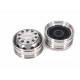 Stainless Steel Scania Front Wheels for Tamiya 1/14 Truck