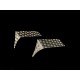 Stainaless Steel Rear Fender Plate for Tamiya 1/14 Scania R620 / MAN TGX 26.540 / Mercedes-Benz Actros 3363