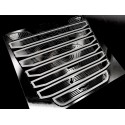 Stainless Steel Chrome V8 Ver.2 Grill Vent Trim for Scania Facelift M100